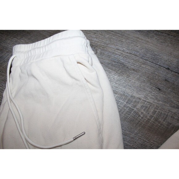 Mate The Label Organic‎ Fleece Relaxed Pocket Sweatpants Bone Joggers $128 SZ XS - Picture 6 of 9